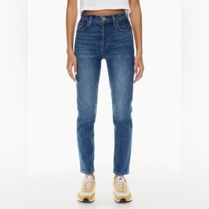 DENIM FORUM | Aritzia Yoko High Rise Slim Jean | 27W 30L